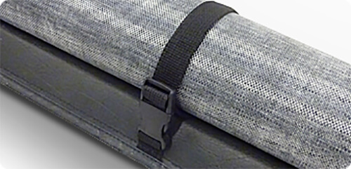 Mountain Top Soft Roll Cover with special security strap down system